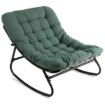 Mebel Elite Кресло-качалка Aurora, зелёное, ME.AURORA/Z/T/FW - Home Club, изображение 3