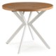 Mebel Elite Стіл Dorian, розкладний, 80–160 см, дуб золотистий/білий, ME.DORIAN/DZ/B/S - Home Club