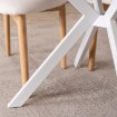 Mebel Elite Стол Dorian, раскладной, 80–160 см, дуб золотой/белый, ME.DORIAN/DZ/B/S - Home Club, изображение 7