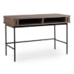 Mebel Elite Письмовий стіл Trish 120 см з рифленою поверхнею, горіх, ME.TRISH/O/B120 - Home Club, Зображення 4