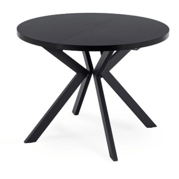 Mebel Elite Стіл Lukas, розкладний, 100–250 см, чорний, ME.LUKAS/CZ/S - Home Club