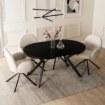Mebel Elite Стіл Lukas, розкладний, 100–250 см, чорний, ME.LUKAS/CZ/S - Home Club, Зображення 3