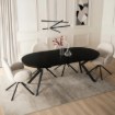 Mebel Elite Стіл Lukas, розкладний, 100–250 см, чорний, ME.LUKAS/CZ/S - Home Club, Зображення 4