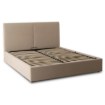 Mebel Elite Ліжко 140x200 Marsylia з ящиком для речей, бежеве, з вельвету, ME.MARSYLIA/140/BZ/SZTR/LOZZPOJ - Home Club, Зображення 2