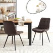 Mebel Elite Стул Chris, коричневый, велюровый, ME.CHRIS/BR/CZ/V/K - Home Club, изображение 2
