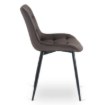 Mebel Elite Стул Chris, коричневый, велюровый, ME.CHRIS/BR/CZ/V/K - Home Club, изображение 4