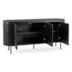 Mebel Elite Комод Beck 160 см, трёхдверный, чёрный, ME.BECK/CZ/KOM160 - Home Club, изображение 4