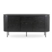 Mebel Elite Комод Beck 160 см, трёхдверный, чёрный, ME.BECK/CZ/KOM160 - Home Club, изображение 6