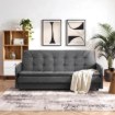 Mebel Elite Раскладной диван Stella, серый, PPHUE.TIKO/PAROS6/WER - Home Club, изображение 2