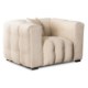 Mebel Elite Кресло Moderno 1S кремового цвета, ME.MODERNO1S/KR/TB/FW - Home Club