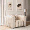 Mebel Elite Кресло Moderno 1S кремового цвета, ME.MODERNO1S/KR/TB/FW - Home Club, изображение 2