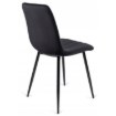 Mebel Elite Стілець Ibis, чорний, велюровий, ME.IBIS/CZ/V/K - Home Club, Зображення 4