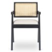 Mebel Elite Стілець Madera 2, чорний/бежевий, ажурний, ME.MADERA2/BZ/T/CZ/DK/K - Home Club, Зображення 3
