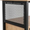 Mebel Elite Комод Arlo 100 см с полками, дуб/чёрный, ME.ARLO/D/CZ/KOM - Home Club, изображение 6