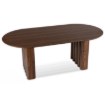 Mebel Elite Стіл Dario, овальний, 200 см, горіх, ME.DARIO/O/S - Home Club, Зображення 3
