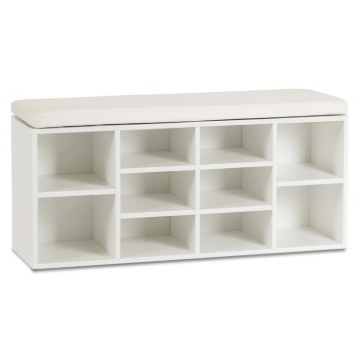 Mebel Elite Шкафчик для обуви Axel 104 см, белый, ME.AXEL/B/SZAFKBUT - Home Club