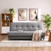Mebel Elite Раскладной диван Aruba, серый, PPHUE.ZOSIA2/LUX32/WER - Home Club, изображение 2