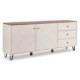 Mebel Elite Комод Bacardi 183 см, цвет «Кашмир»/дуб «Кастелло», W.BILBAO/BL6/KASZ/DCAS/KOM2D3S - Home Club