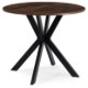 Mebel Elite Стіл Lauren 80 см, дуб рустикальний/чорний, ME.LAUREN/RU/CZ/S80 - Home Club