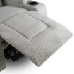 Mebel Elite Раскладной массажный кресло Box, серый, из вельвета, ME.BOX2/P/SZTR/FW - Home Club, изображение 17