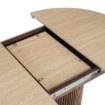 Mebel Elite Стіл Aurelio, розкладний, 120–160 см, травертин/горіх, ME.AURELIO/TRAW/O/S - Home Club, Зображення 6