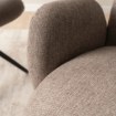 Mebel Elite Обертове крісло для вітальні Alvaro, коричневе, ME.ALVARO/BR/T/K - Home Club, Зображення 6