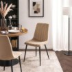 Mebel Elite Стул Ibis бежевого цвета из велюра, ME.IBIS/BZ/V/K - Home Club, изображение 2
