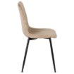 Mebel Elite Стул Ibis бежевого цвета из велюра, ME.IBIS/BZ/V/K - Home Club, изображение 4