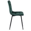 Mebel Elite Стул Peru, зеленый, велюровый, ME.PERU/Z/V/K - Home Club, изображение 3