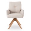 Mebel Elite Вращающееся кресло Bianco, бежевого цвета, ME.BIANCO/BZ/T/K - Home Club, изображение 9