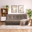 Mebel Elite Раскладной диван Aruba, коричневый, PPHUE.ZOSIA/PAROS3/WER - Home Club, изображение 2