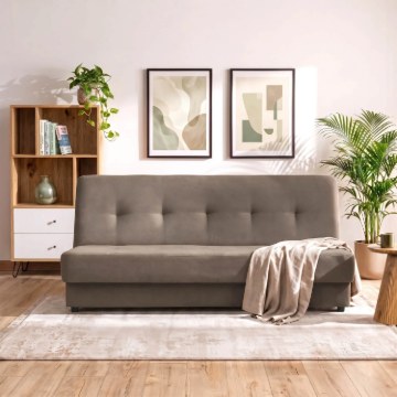 Mebel Elite Раскладной диван Aruba, коричневый, PPHUE.ZOSIA/PAROS3/WER - Home Club