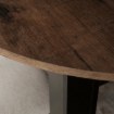 Mebel Elite Стіл Harry, розкладний, 102–142 см, дуб, горіх/чорний, W.HARRY/OM/CZ/S - Home Club, Зображення 6