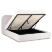 Mebel Elite Ліжко 160x200 Haga з ящиком для речей, сіре, з букле, ME.HAGA/160/P/TB/LOZZPOJ - Home Club, Зображення 5