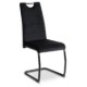 Mebel Elite Стул Lopez, черный, велюровый, ME.LOPEZ/CZ/V/K - Home Club