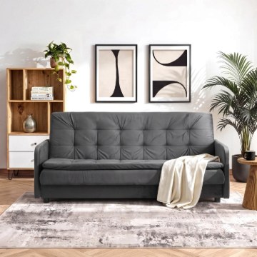 Mebel Elite Комплект из 2 диванов-кроватей Stella, серый, PPHUE.TIKO/PAROS6/Z2/WER - Home Club
