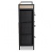 Mebel Elite Комод с ящиками Hudson 98 см, дуб/чёрный, ME.HUDSON/D/CZ/KOM - Home Club, изображение 7