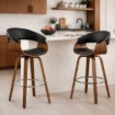 Mebel Elite Поворотний стілець Jersey з екошкіри, ME.JERSEY/CZ/O/DG/E/H - Home Club, Зображення 2