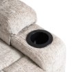 Mebel Elite Раскладной массажный кресло Box, бежевый, велюровый, ME.BOX/BZ/V/FW - Home Club, изображение 14