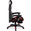 Mebel Elite Ігрове обертове крісло Maximo, чорно-червоне, ME.MAXIMO/CZ/CZR/T/FO - Home Club, Зображення 4