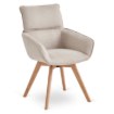 Mebel Elite Обертове крісло Dias бежевого кольору, ME.DIAS/BZ/T/K - Home Club, Зображення 6