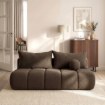 Mebel Elite Раскладной диван Saria Mocca Boucle, COM.CLOUD/ANTHOLOGY7/SOF - Home Club, изображение 2
