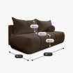 Mebel Elite Раскладной диван Saria Mocca Boucle, COM.CLOUD/ANTHOLOGY7/SOF - Home Club, изображение 8