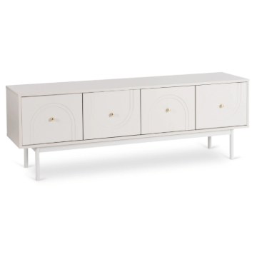Mebel Elite Тв-тумба Marlen 155 см, цвет «Кашмир», W.MAZOMA/KASZ/N.KASZ/U.ZL/RTV4D - Home Club