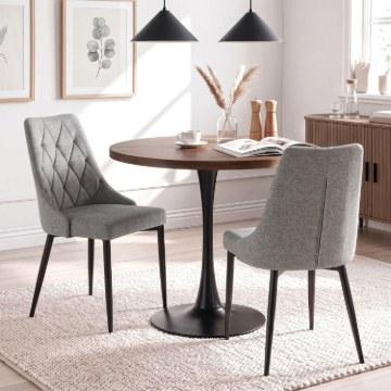 Mebel Elite Стілець Cork 2, сірий, ME.CORK2/P/T/K - Home Club