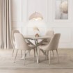 Mebel Elite Стол Lukas, раскладной, 100–250 см, цвет «Кашмир»/белый, ME.LUKAS/KASZ/B/S - Home Club, изображение 3