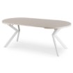 Mebel Elite Стол Lukas, раскладной, 100–250 см, цвет «Кашмир»/белый, ME.LUKAS/KASZ/B/S - Home Club, изображение 10