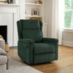 Mebel Elite Раскладной массажный кресло Sebastian, зеленое, из вельвета, ME.SEBASTIAN/Z/SZTR/FW - Home Club, изображение 2