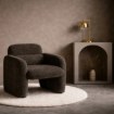 Mebel Elite Кресло для отдыха Togo, коричневое, ME.TOGO/BR/T/FW - Home Club, изображение 2