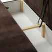 Mebel Elite Раскладной диван Arveto, коричневый, велюровый, COM.MONOM/MONOLITH29/SOF - Home Club, изображение 7